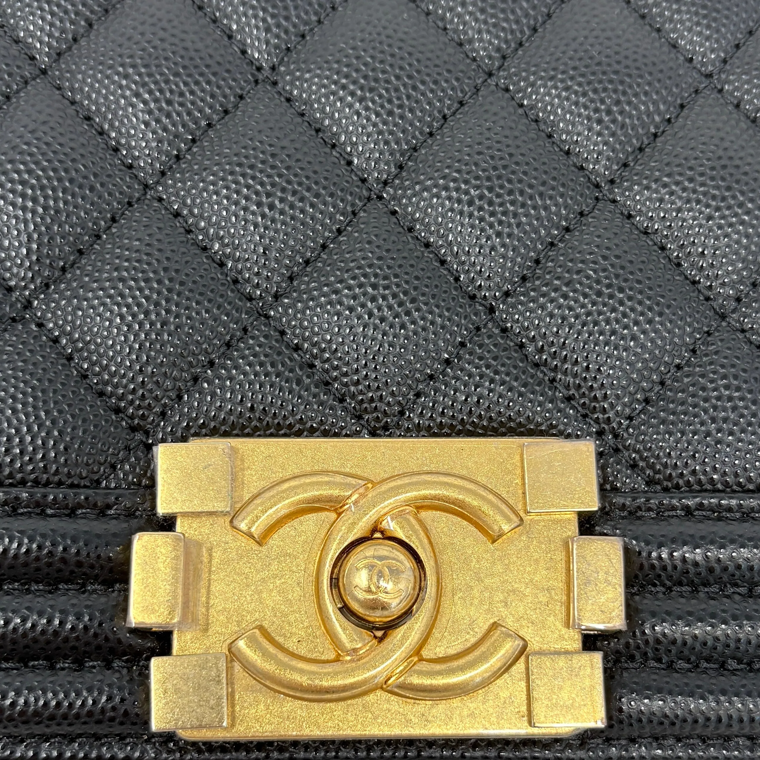 Chanel Black Medium Boy Bag