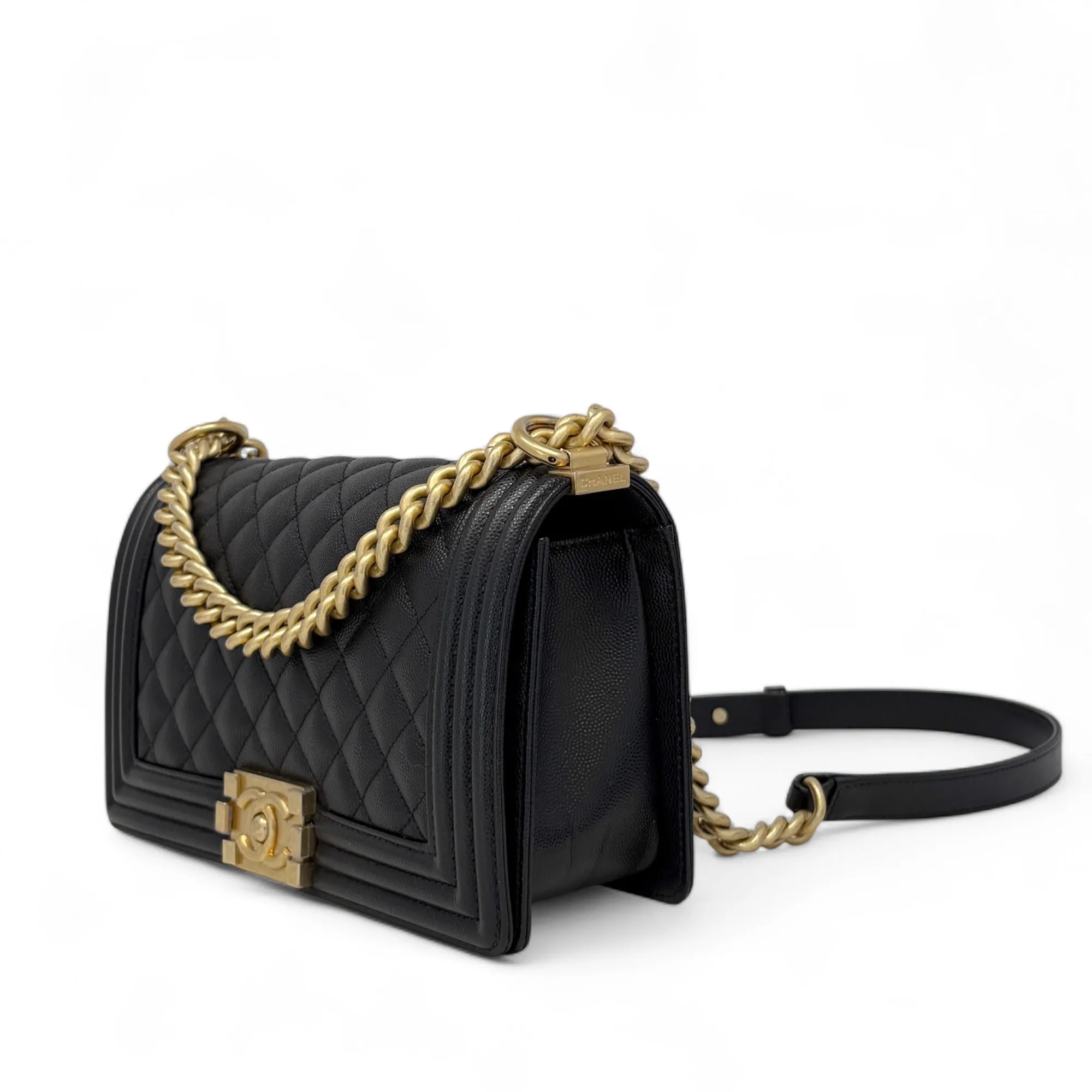 Chanel Black Medium Boy Bag