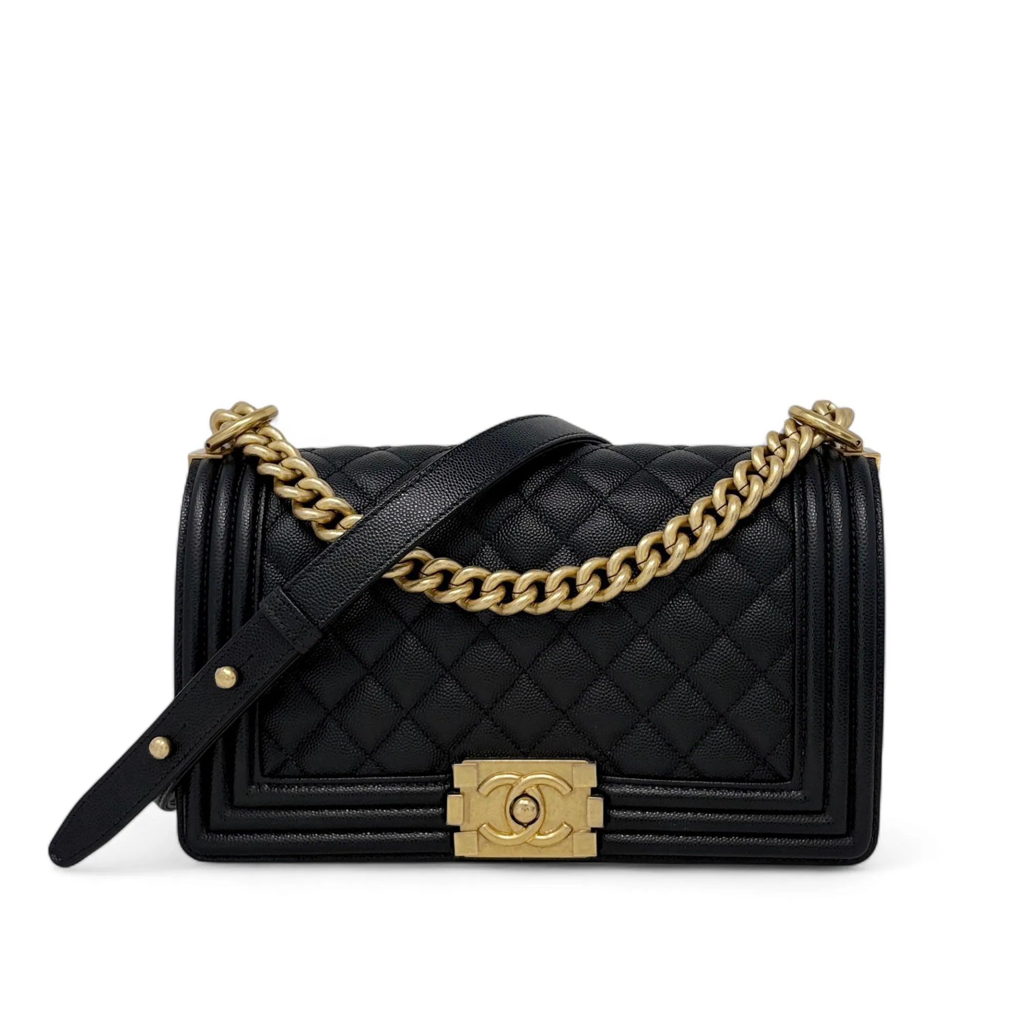 Chanel Black Medium Boy Bag