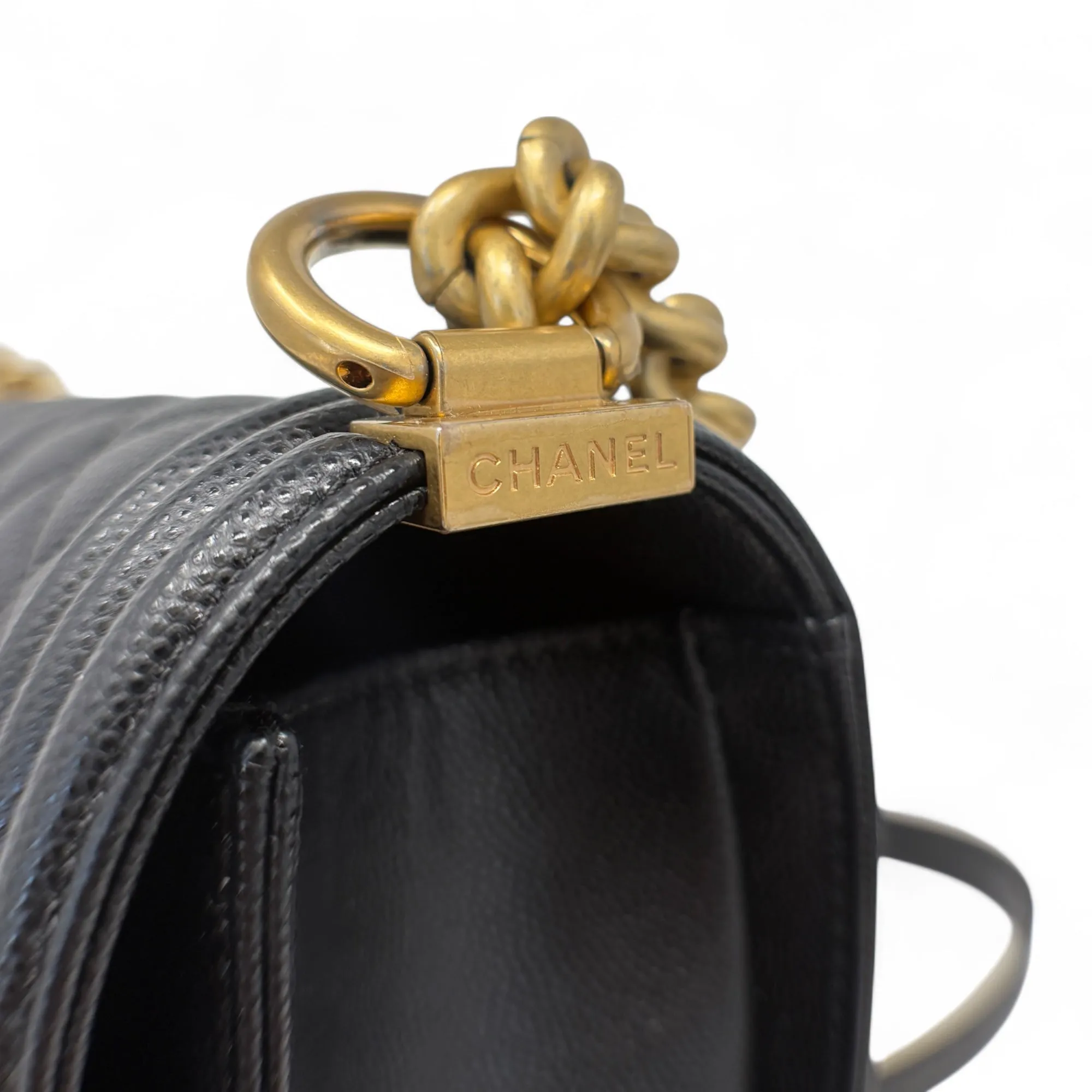 Chanel Black Medium Boy Bag