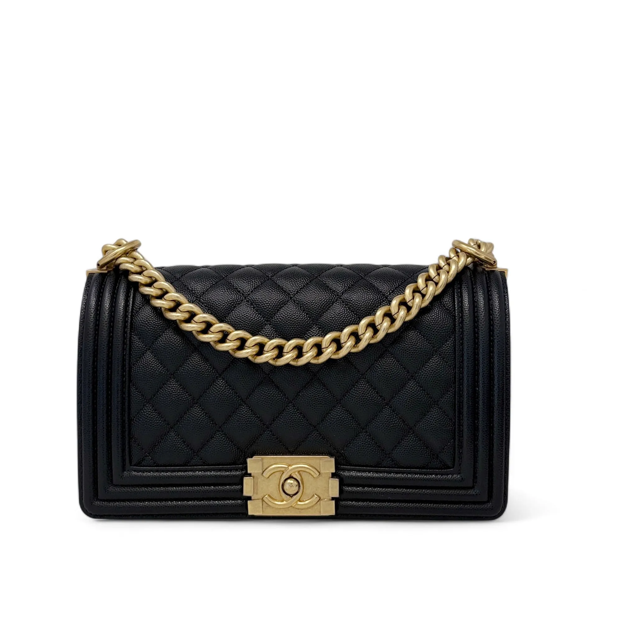 Chanel Black Medium Boy Bag