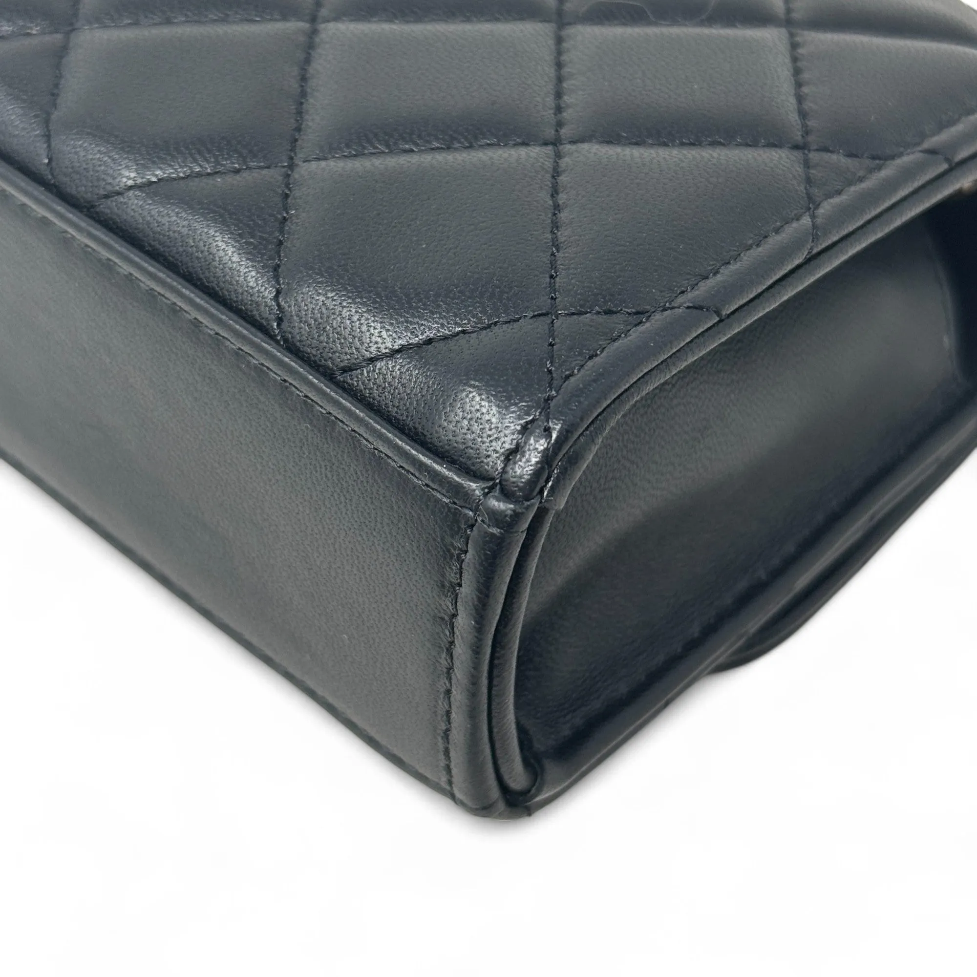 Chanel Black Micro Trendy CC Flap