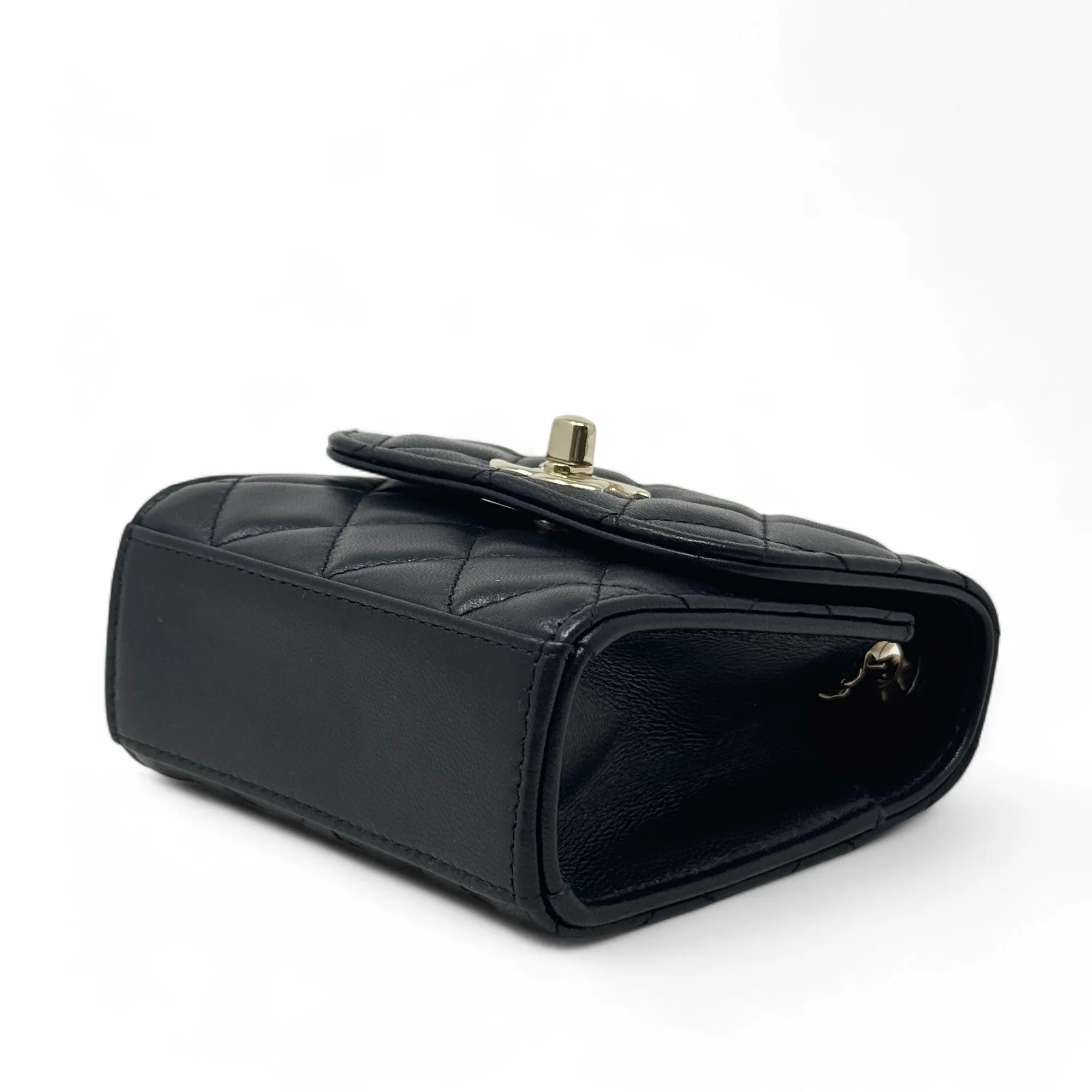 Chanel Black Micro Trendy CC Flap