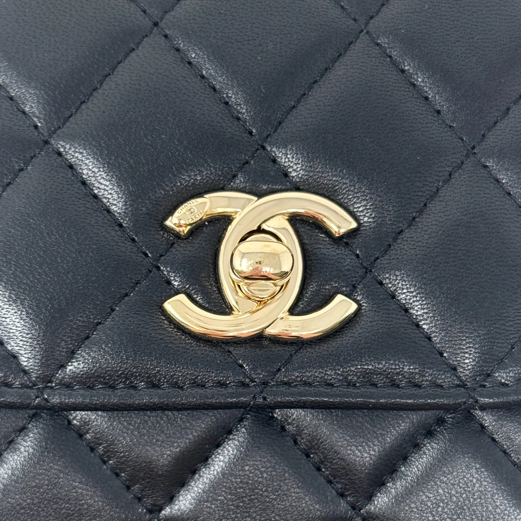 Chanel Black Micro Trendy CC Flap