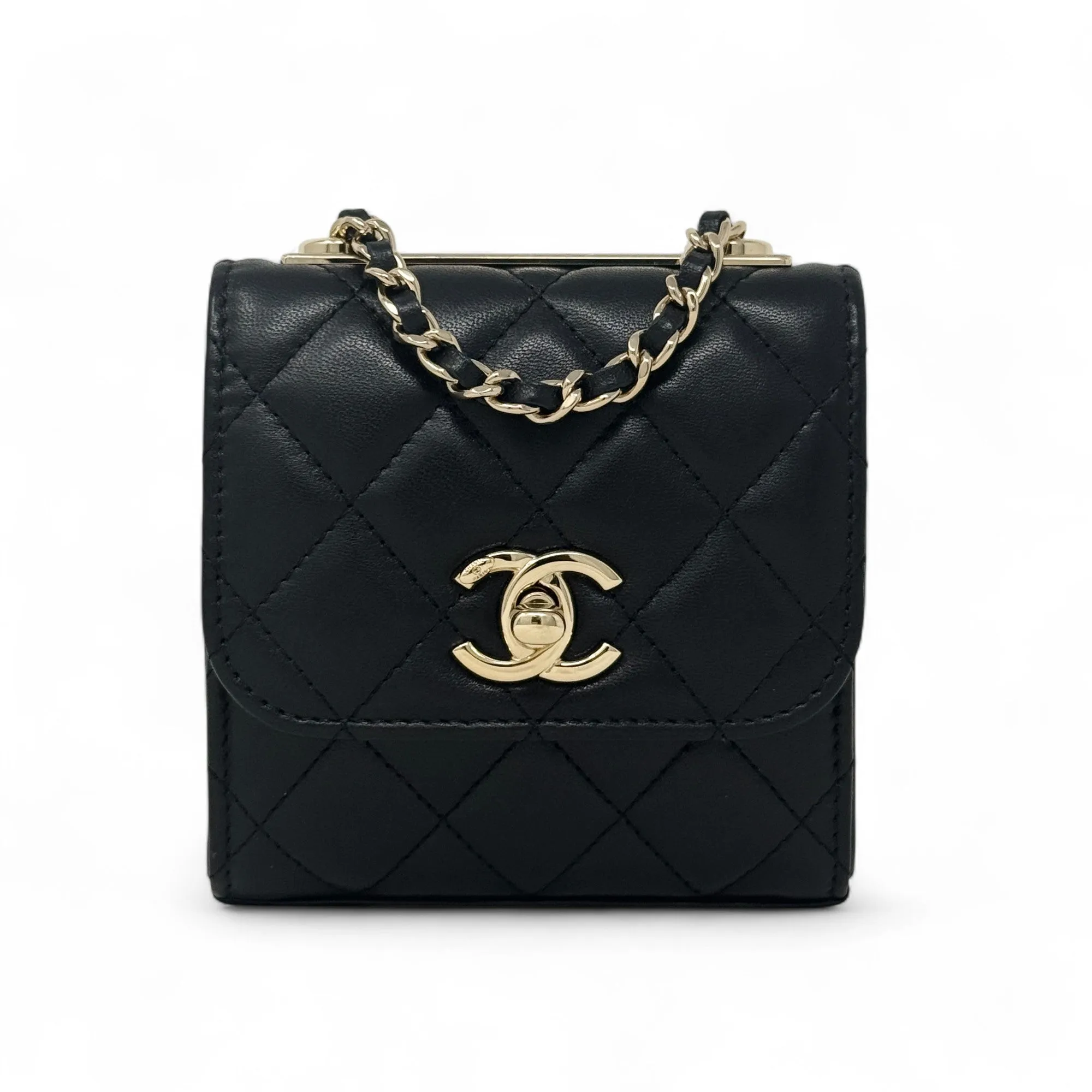 Chanel Black Micro Trendy CC Flap