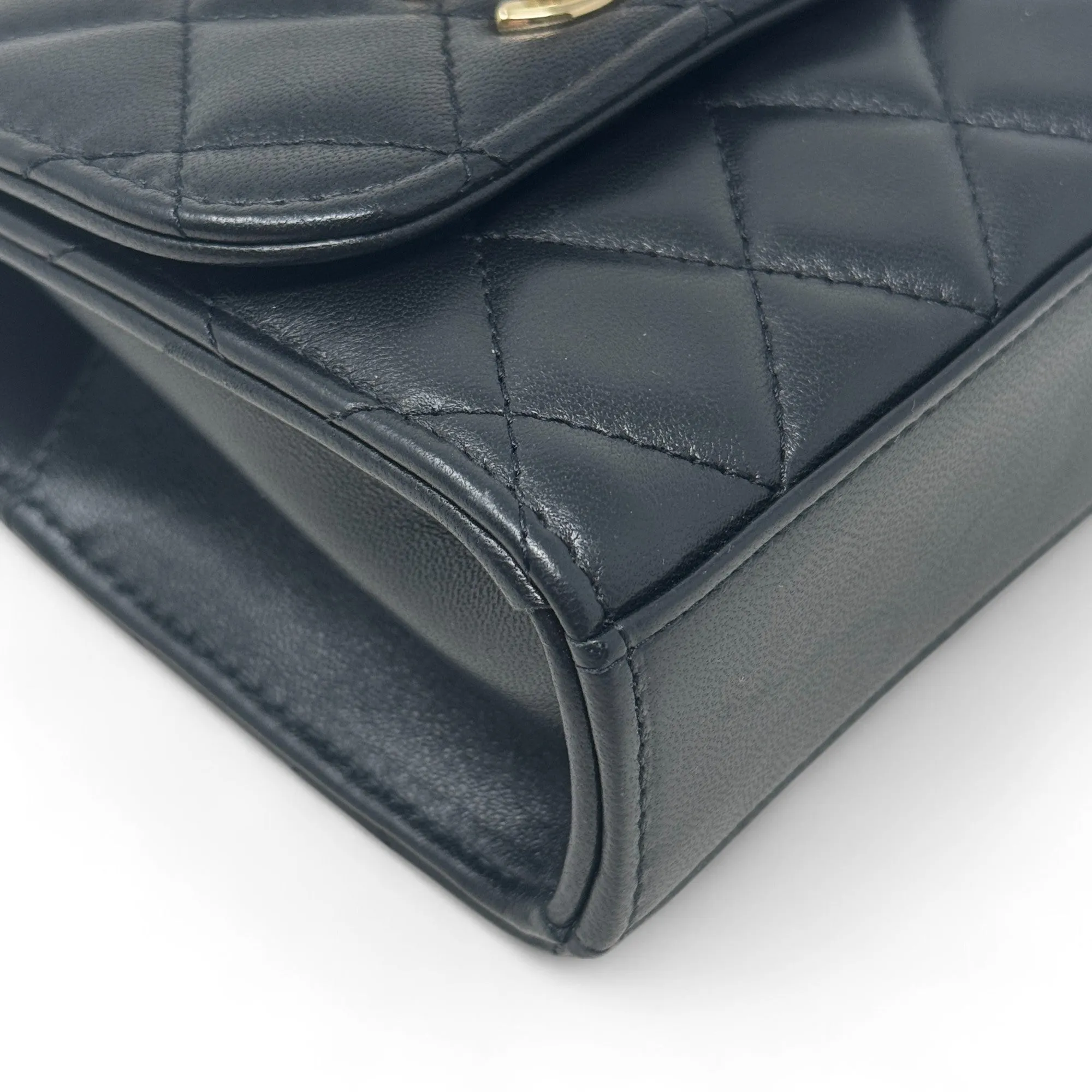 Chanel Black Micro Trendy CC Flap