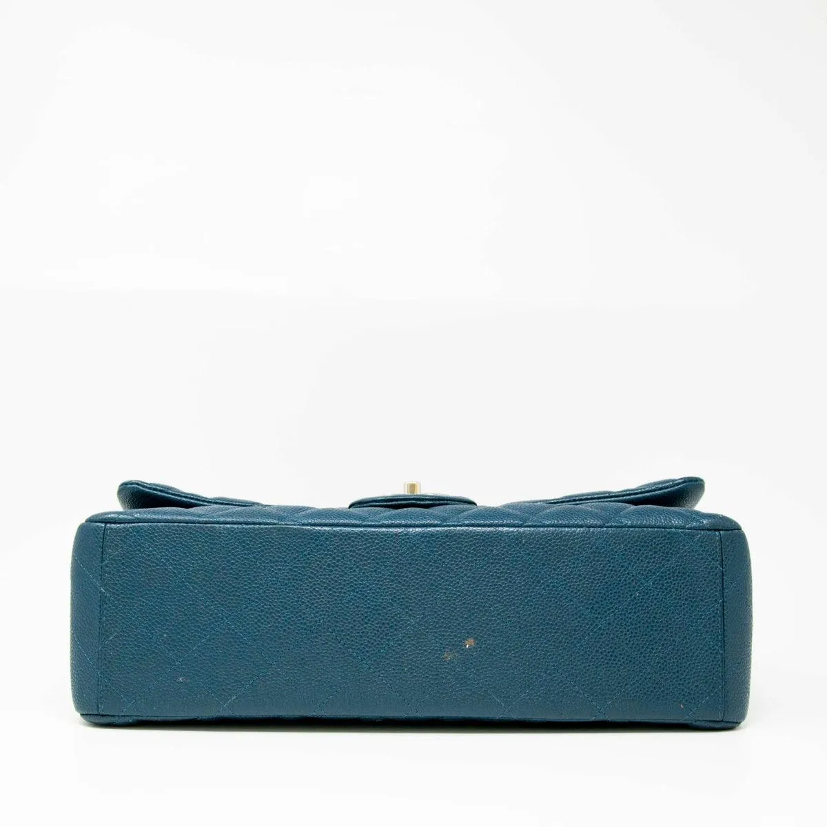 Chanel Blue Maxi Classic Flap