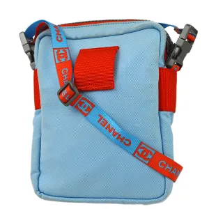 Chanel Blue Red Sport Line Shoulder Bag