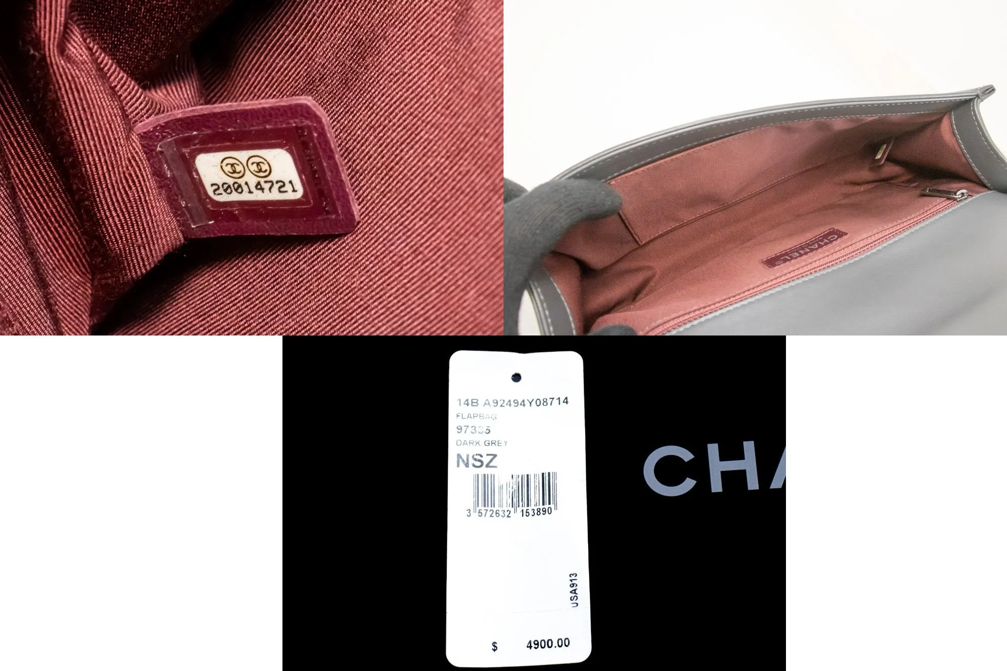CHANEL Boy Shoulder Bag