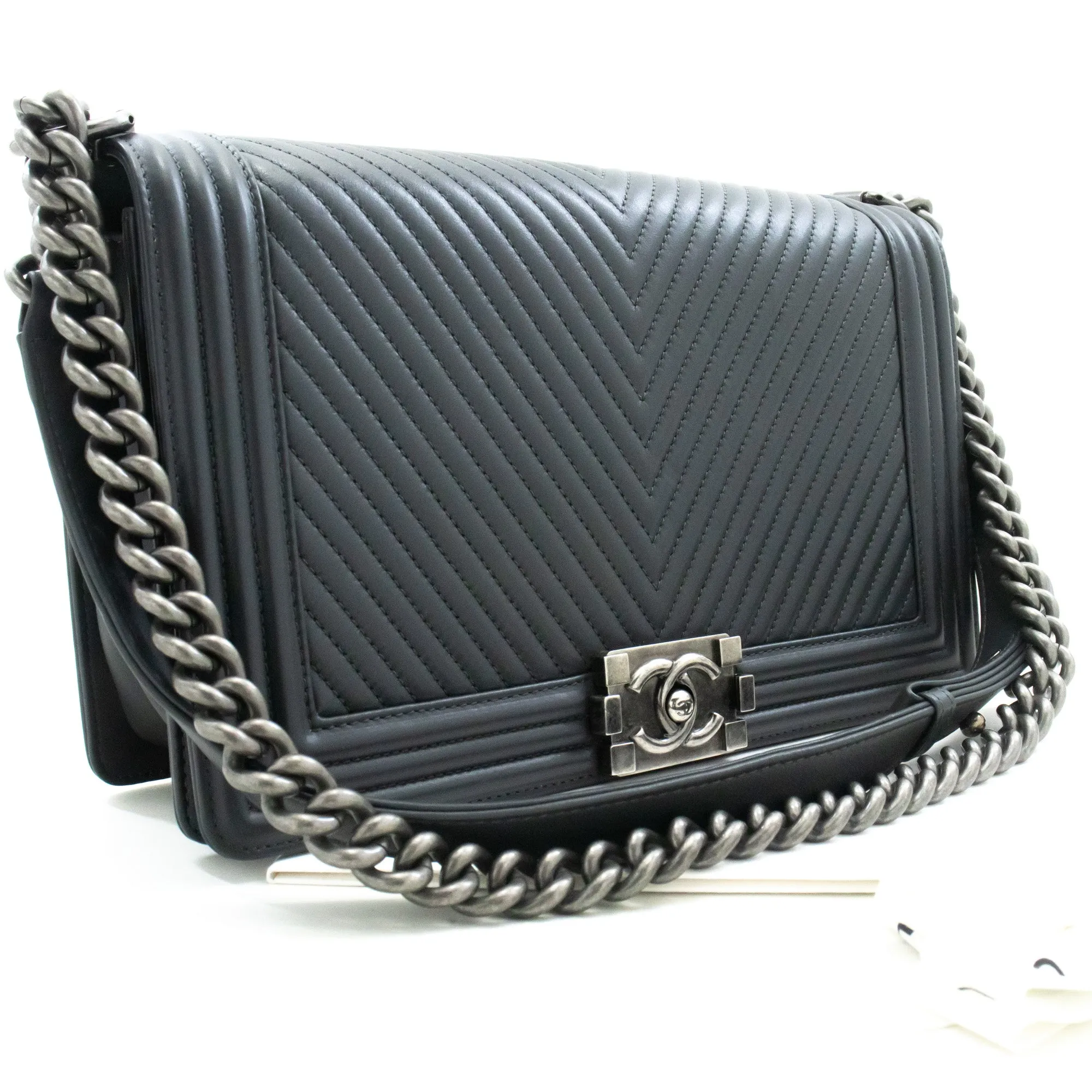 CHANEL Boy Shoulder Bag