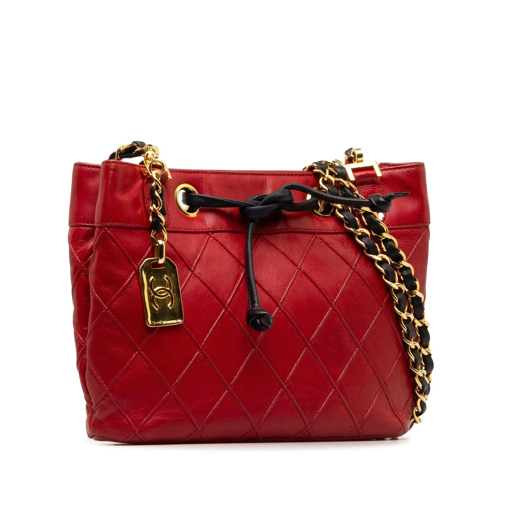 Chanel CC Bicolor Lambskin Shoulder Bag (SHG-cHHqc0)