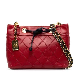 Chanel CC Bicolor Lambskin Shoulder Bag (SHG-cHHqc0)