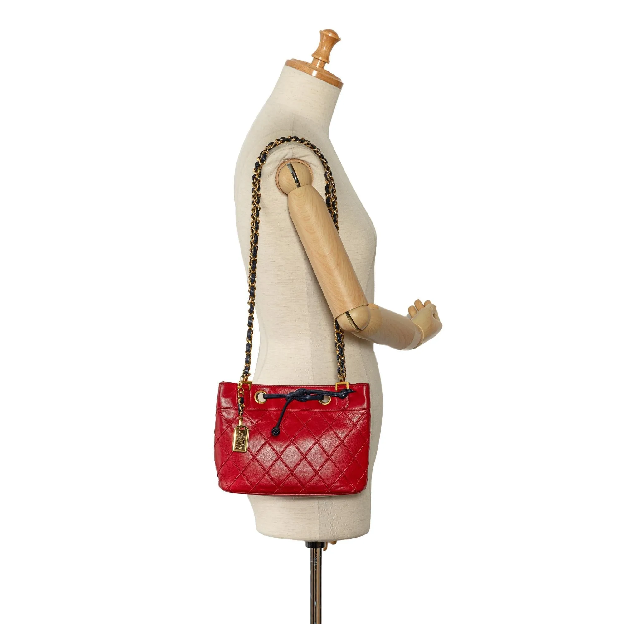 Chanel CC Bicolor Lambskin Shoulder Bag (SHG-cHHqc0)