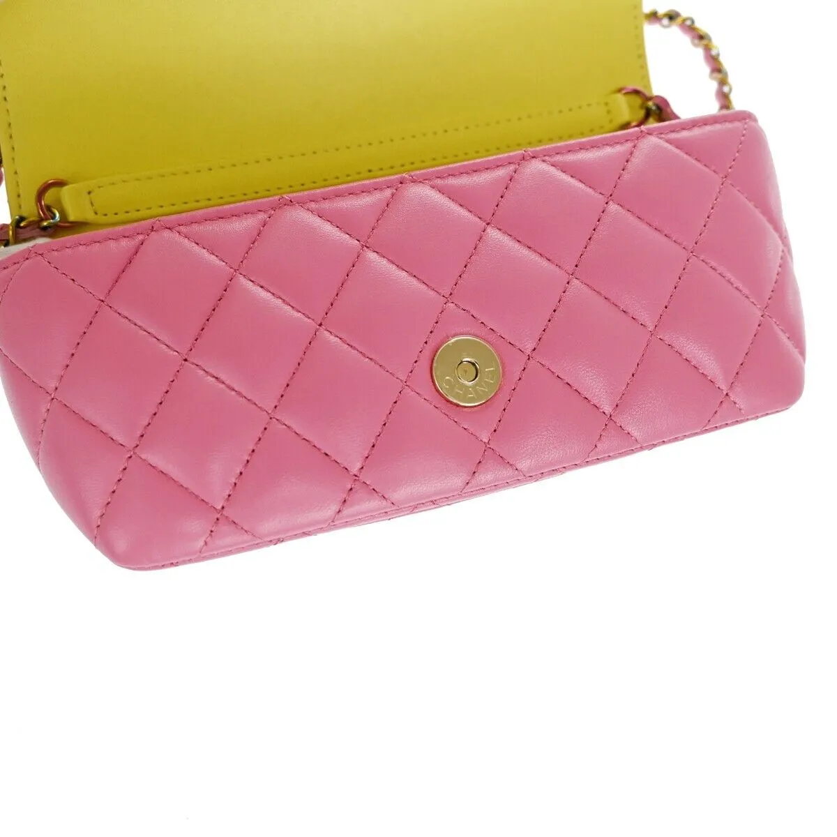 Chanel Cc Matelasse Chain Mini Shoulder