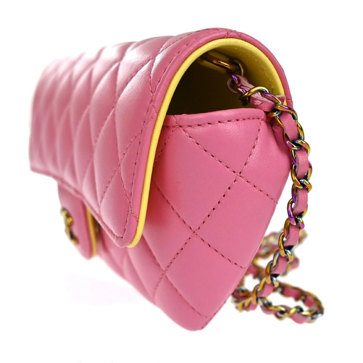 Chanel Cc Matelasse Chain Mini Shoulder