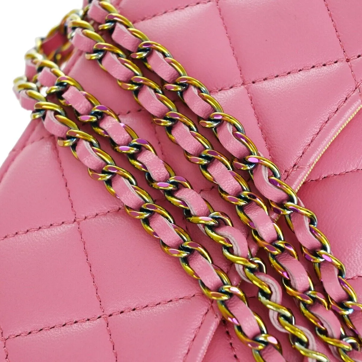 Chanel Cc Matelasse Chain Mini Shoulder