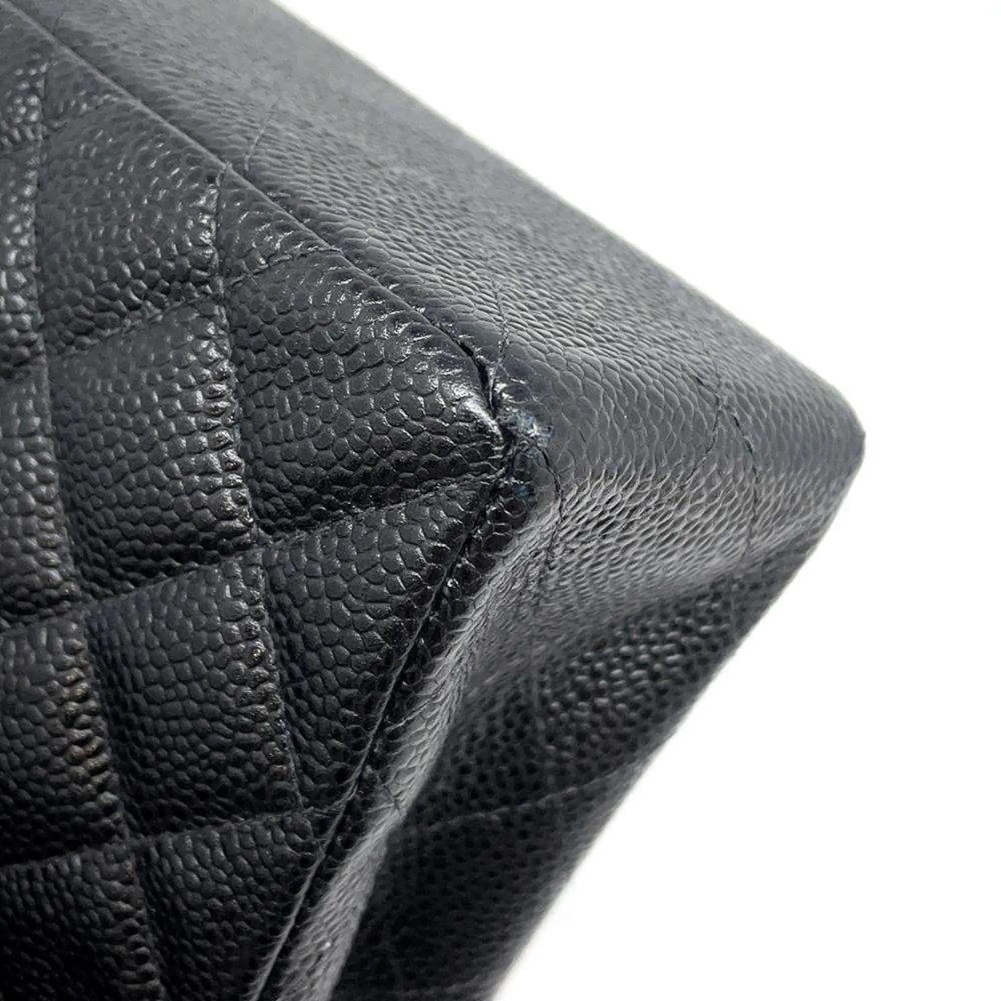 Chanel Chain Shoulder Bag Matelasse 23 Coco Mark Double A01113 CHANEL Black