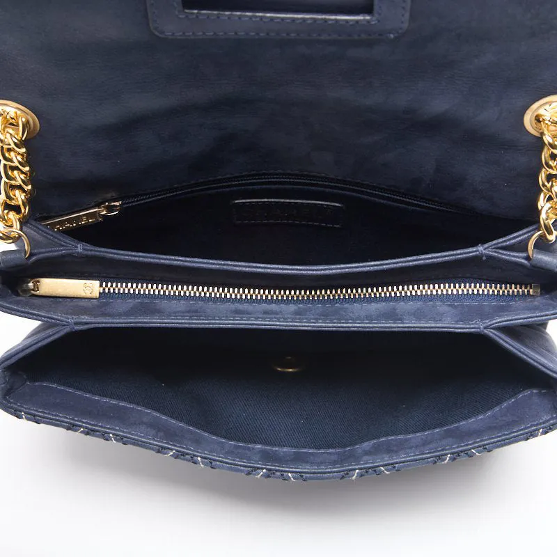 CHANEL CHANEL Wild Stitch Double Chain Shoulder Car Friseur Black  Tote Bag  Bag Hybrid ?? Delivery?? Khao Yamamoto Online