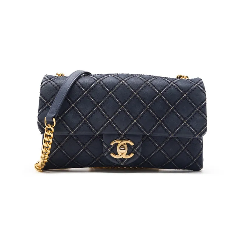 CHANEL CHANEL Wild Stitch Double Chain Shoulder Car Friseur Black  Tote Bag  Bag Hybrid ?? Delivery?? Khao Yamamoto Online