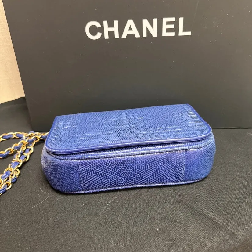 Chanel Classic Blue Shoulder Bag - Luxury Designer Collection