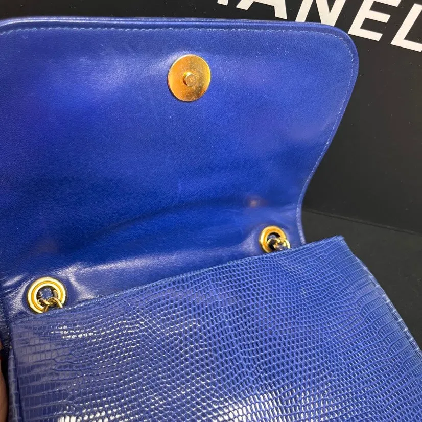 Chanel Classic Blue Shoulder Bag - Luxury Designer Collection