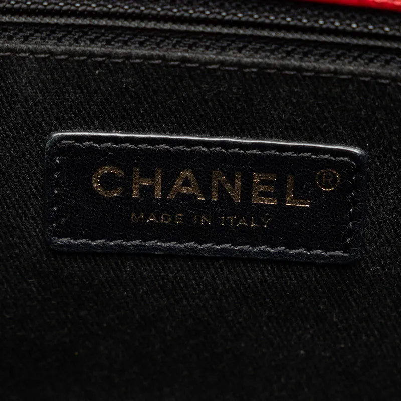 Chanel Coco Handbag Shoulder Bag 2WAY Red Leather  Chanel
