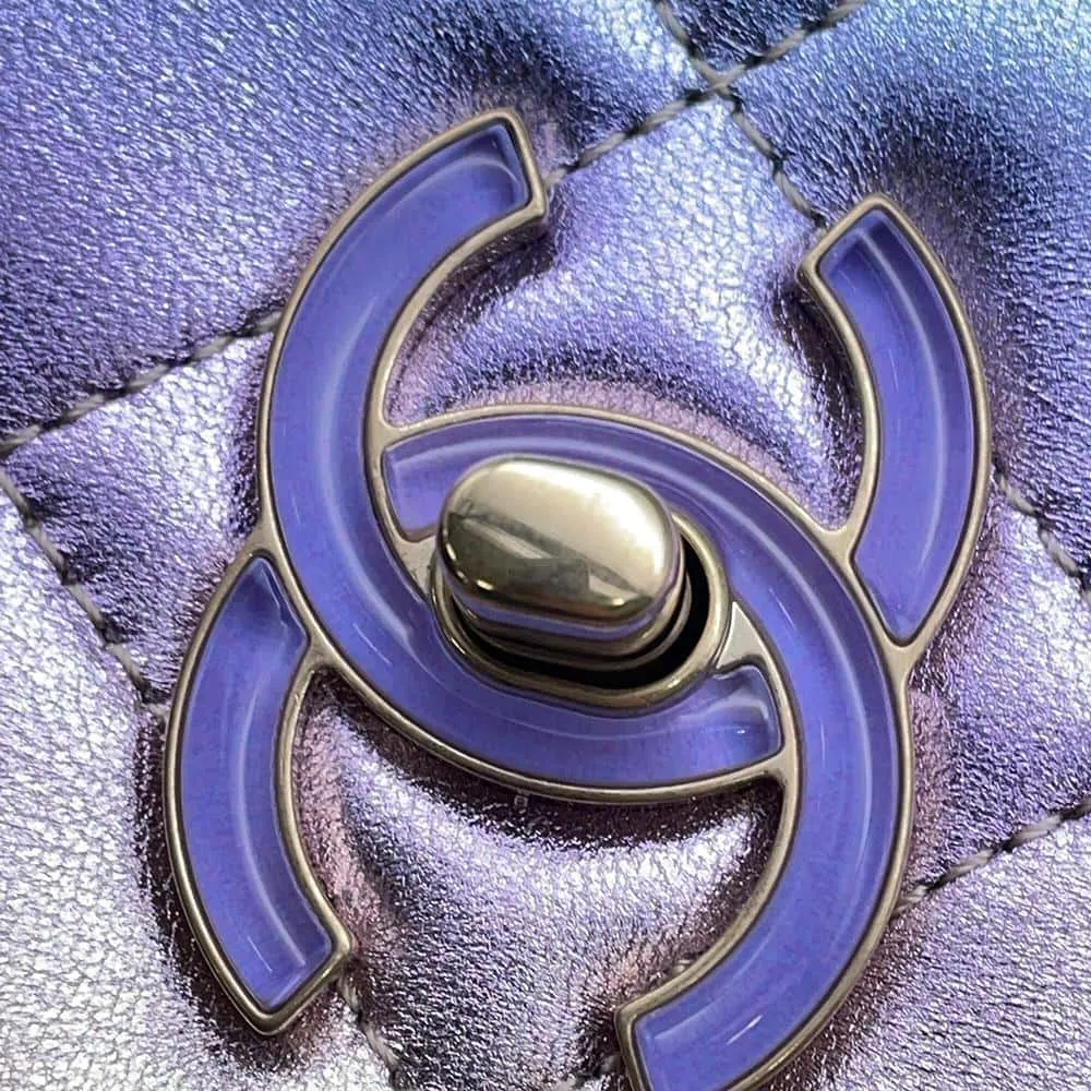 CHANEL Matelasse Flap Chain Shoulder Multicolor Lambskin