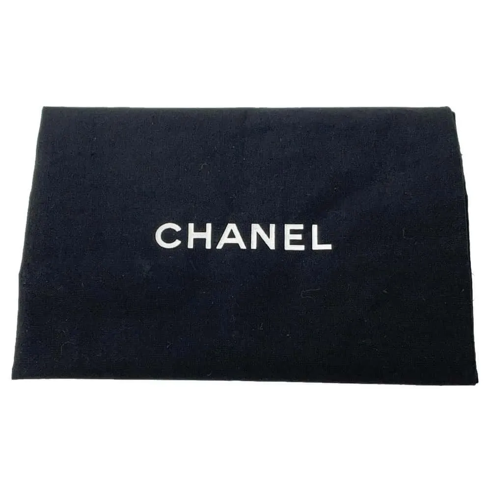 CHANEL Mini Matelasse Single Flap ChainShoulder Bag Black A01115 Lambskin
