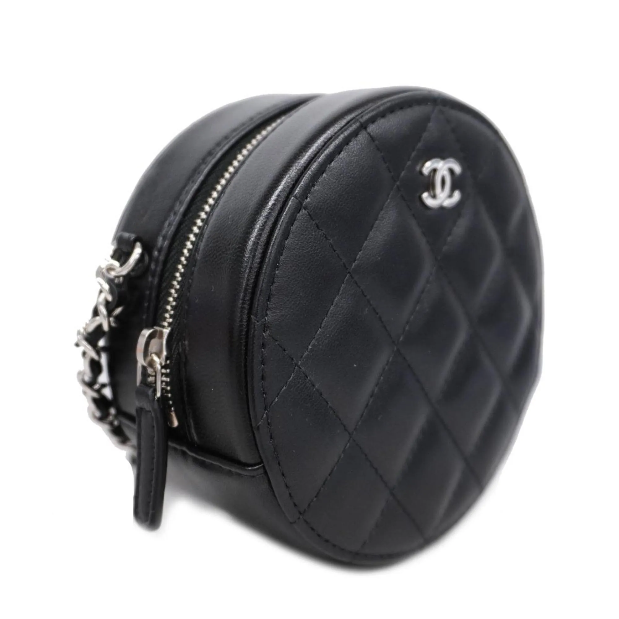 CHANEL Round Mini Shoulder Bag
