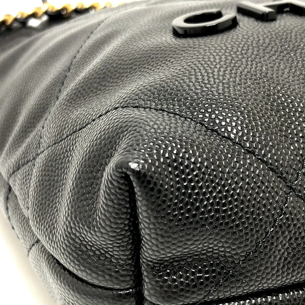 CHANEL Shoulder Bag AS3980 Caviar skin black Matrasse Chanel 22 So Black Women Used