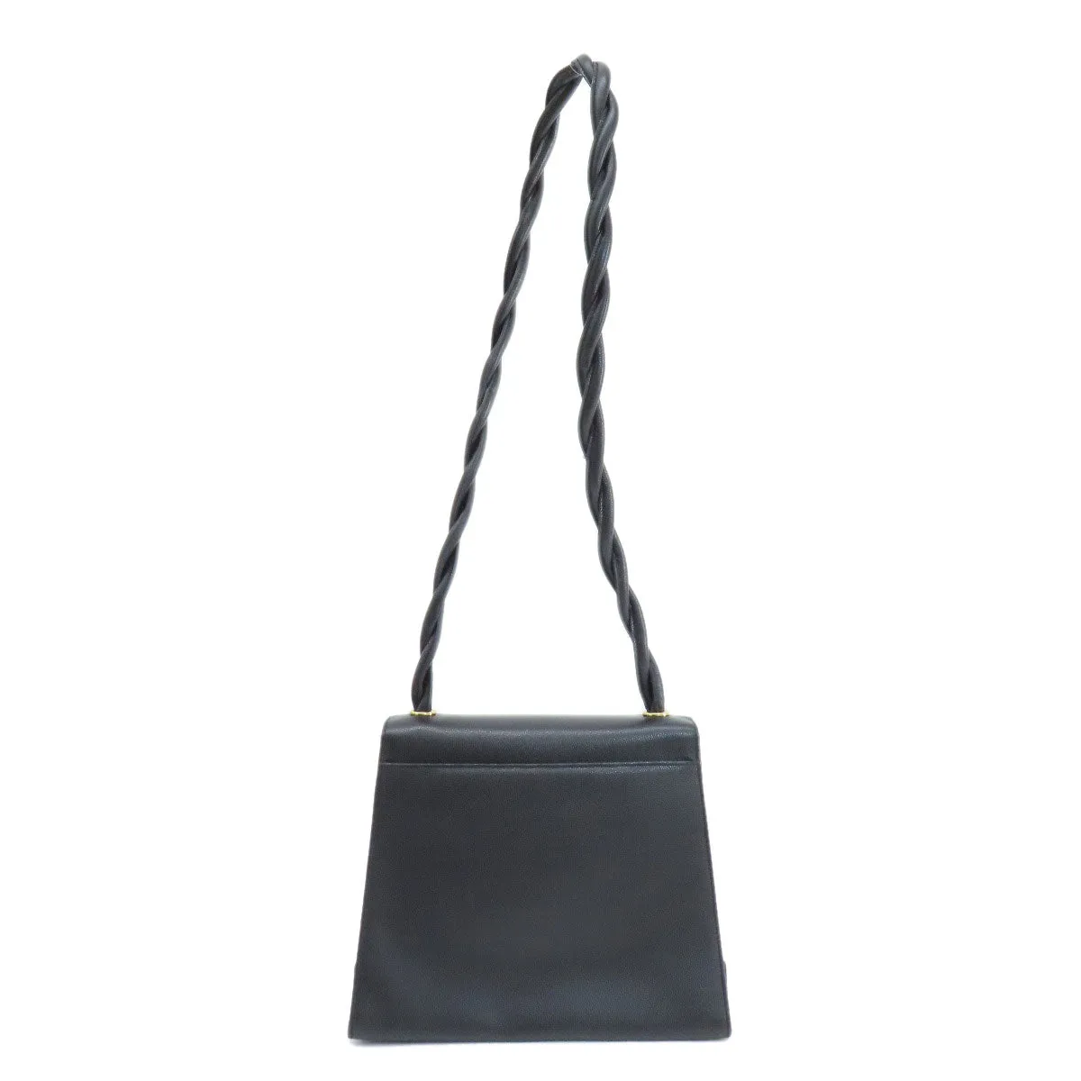 CHANEL Shoulder Bag Caviar skin black