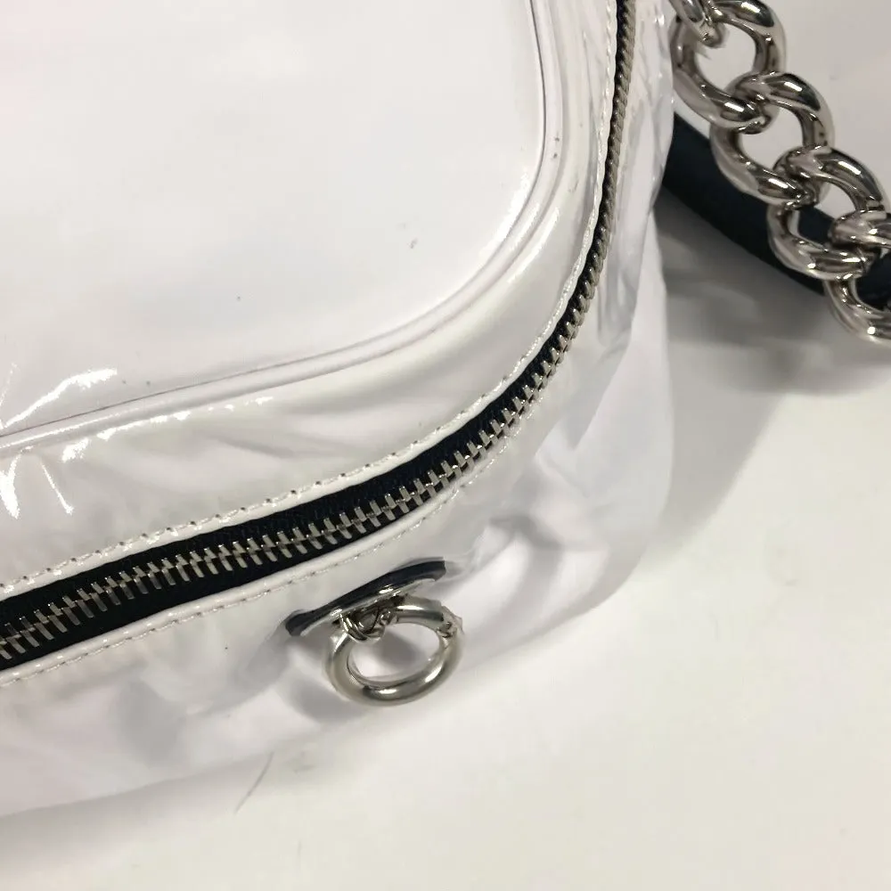 CHANEL Shoulder Bag PVC white LA PAUSA La Pausa CC COCO Mark logo Women Used