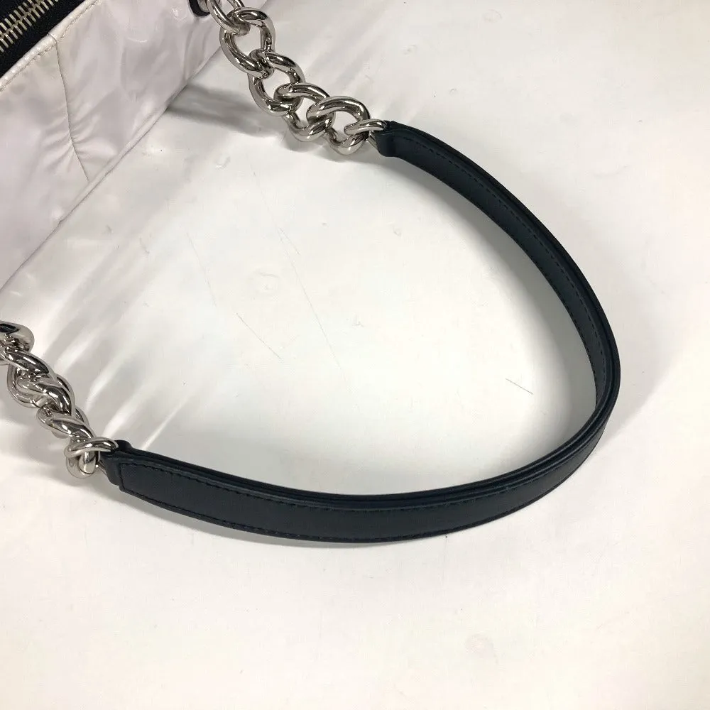 CHANEL Shoulder Bag PVC white LA PAUSA La Pausa CC COCO Mark logo Women Used