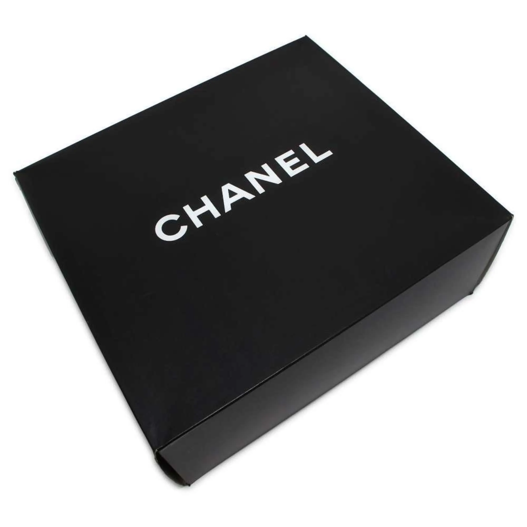 Chanel Tote Bag Coco Mark Wood Grain Plastic Chain A14202 CHANEL Black Shoulder
