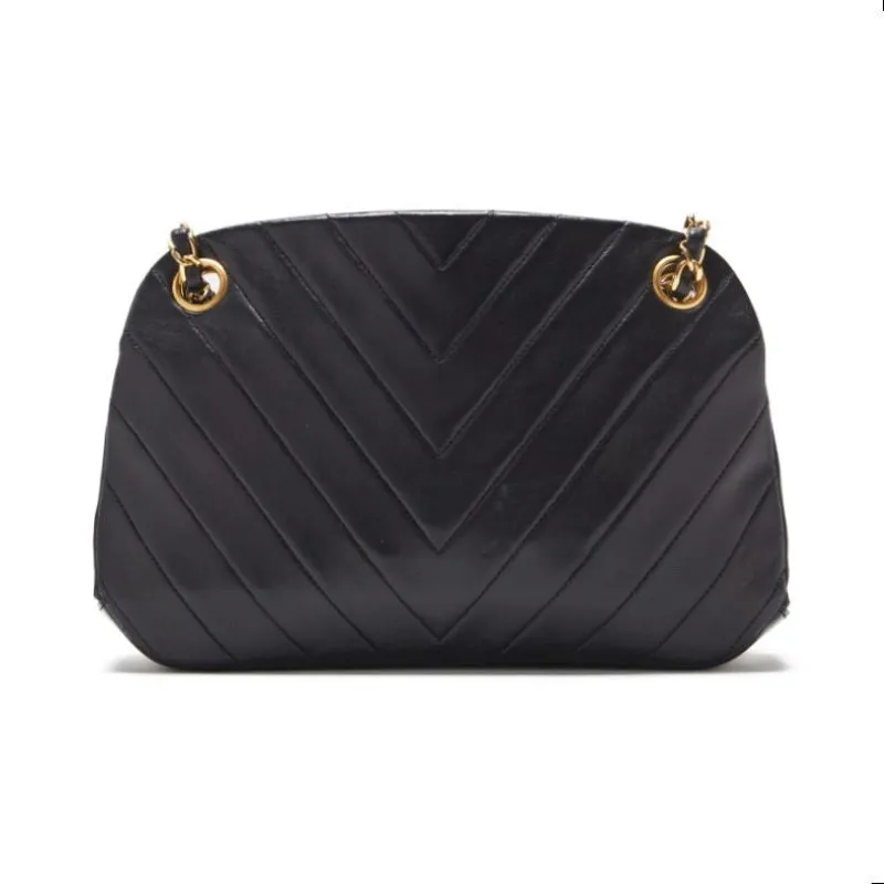 CHANEL V-stick Chain Shoulder  Black  Shoulder Bag Mini Shoulder Bag  Bag Hybrid ?? Delivery?? Khao Yamamoto Online