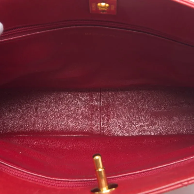 CHANEL/Chanel Matrasse Decacoco Turnlock Double Chain Shoulder  Red   Shoulder Bag  Shoulder Bag Hybrid ?? Ship?? Ladies Shoulder  Online