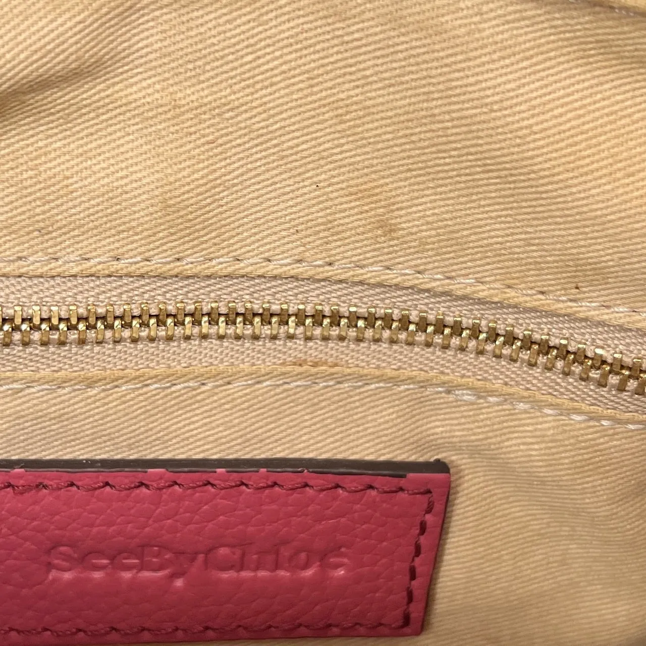 CHLOE See by Chloe Joan Berry Leather Shoulder Bag