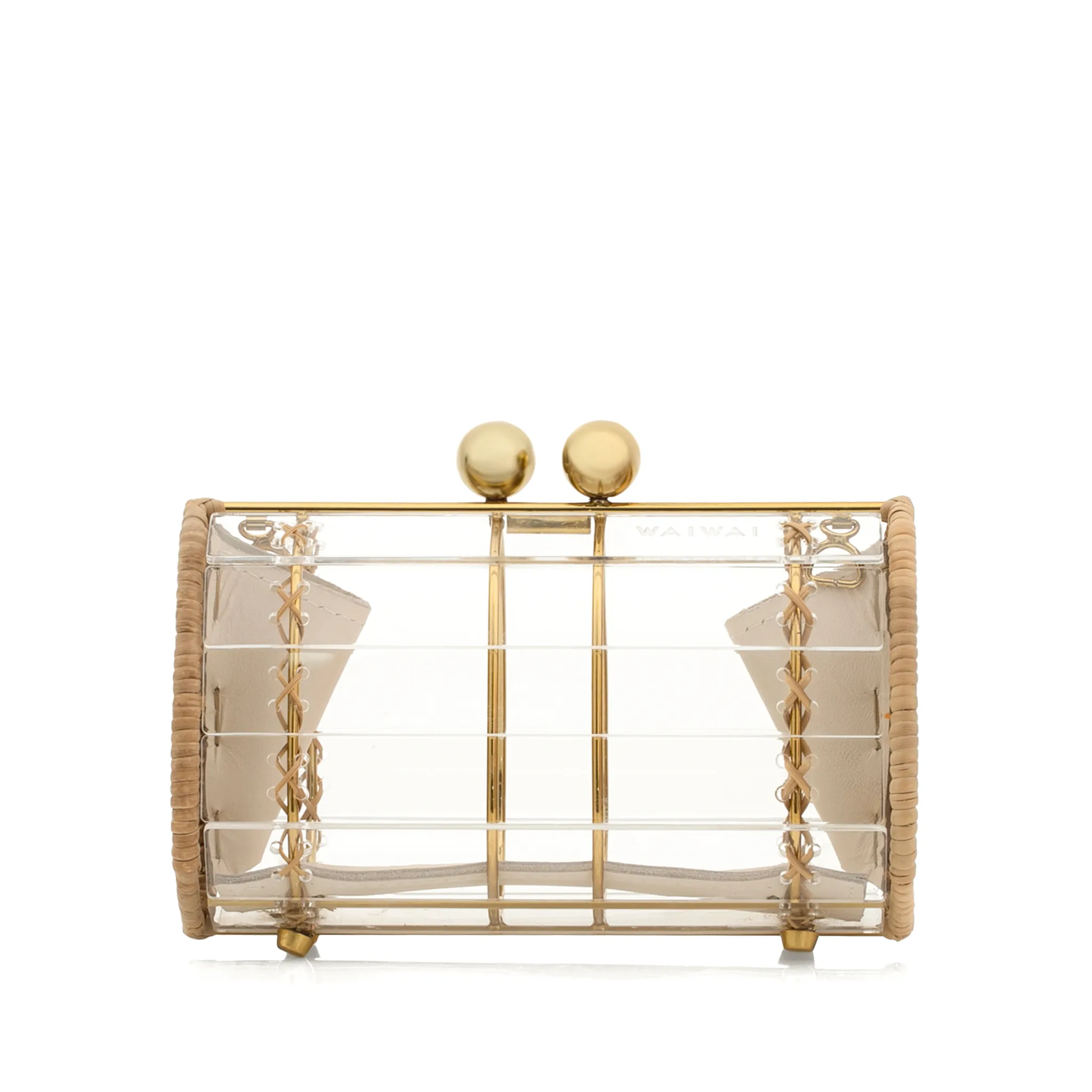 Clutch Petit Baoba Gold Crystal