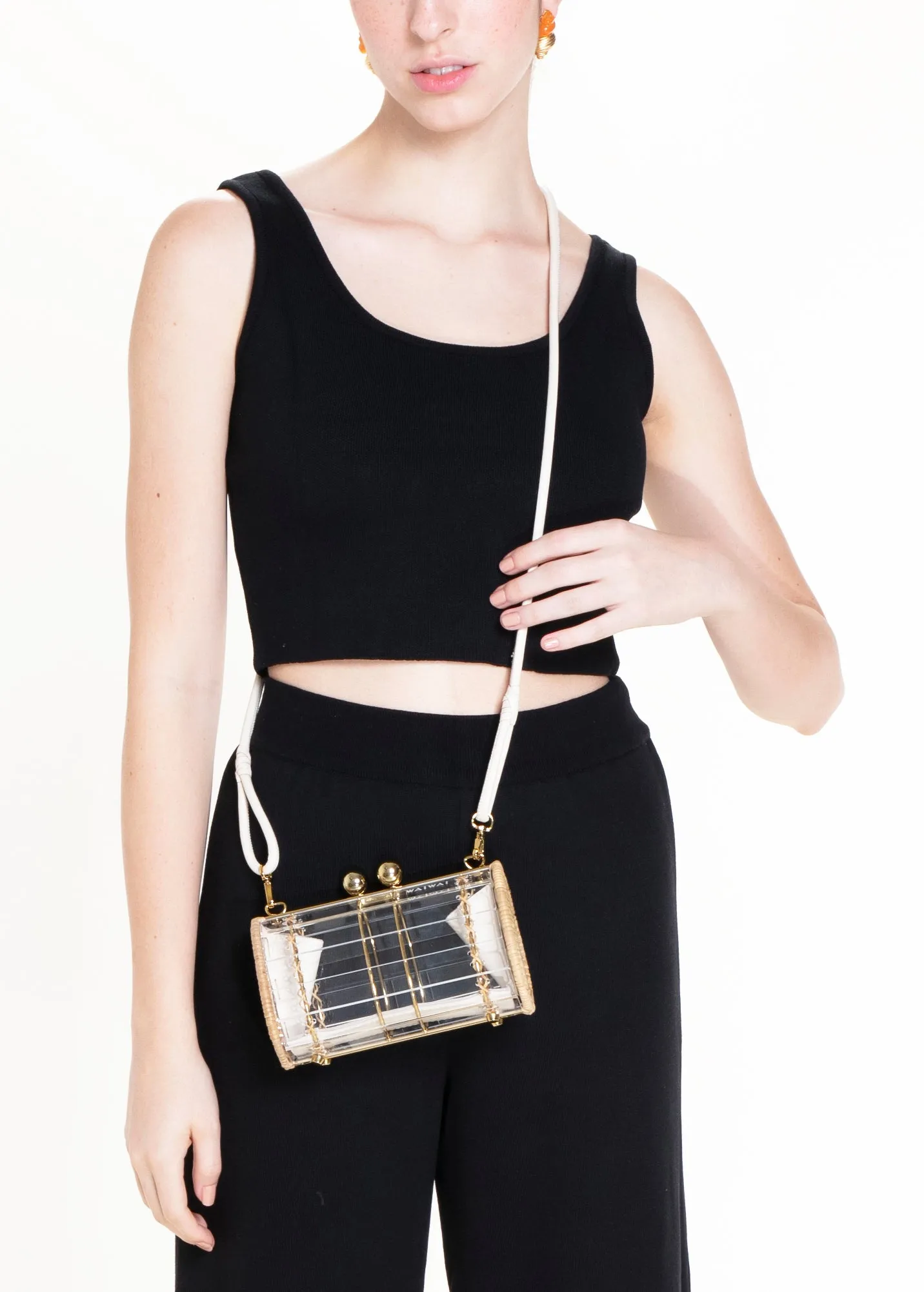 Clutch Petit Baoba Gold Crystal