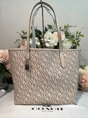 COACH CITY TOTE Double Handle Shoulder Bag