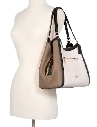 Coach Kristy Shoulder Bag In Colorblock