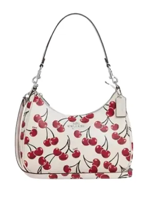 Coach Teri Hobo Bag With Cherry Print