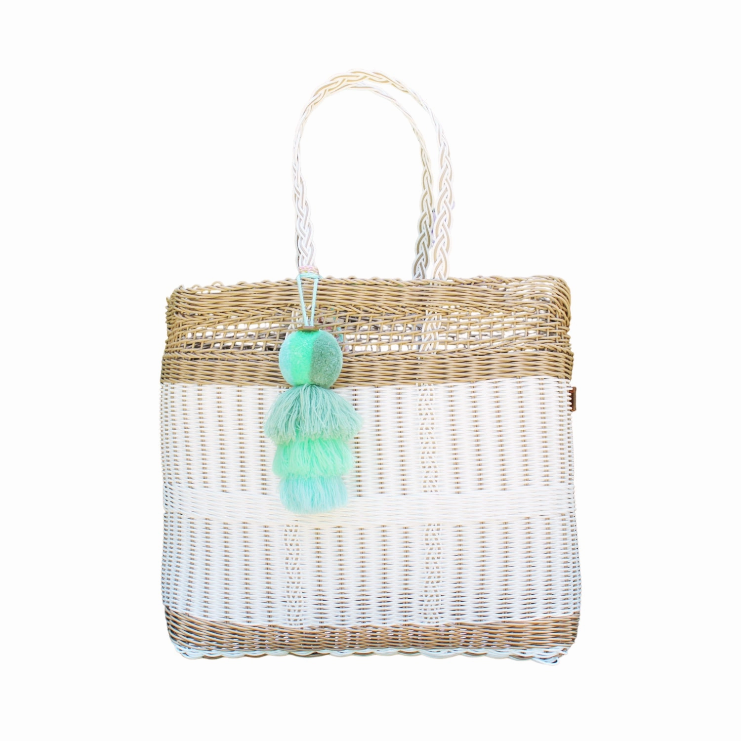 Coastal Net Citron Tote