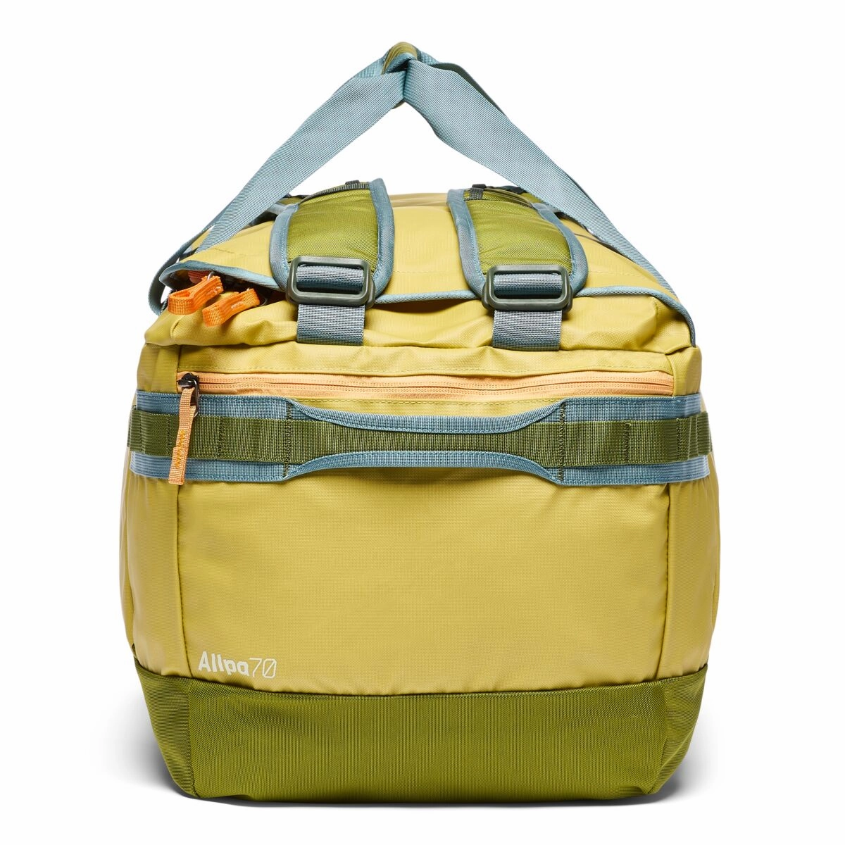 Cotopaxi Allpa Getaway 70L Duffel  - Lemongrass/Cedar