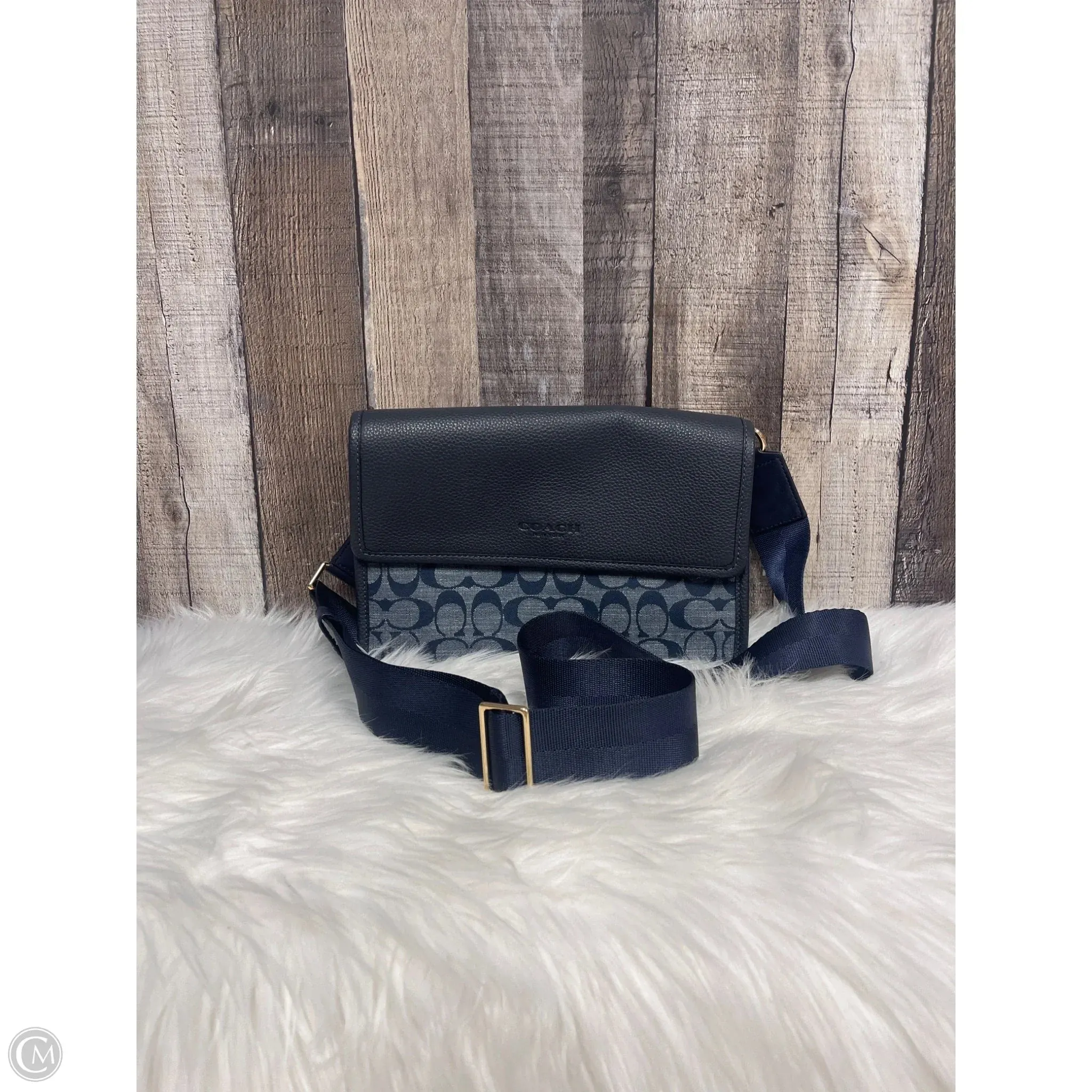 Crossbody Designer By Coach, Size: Medium