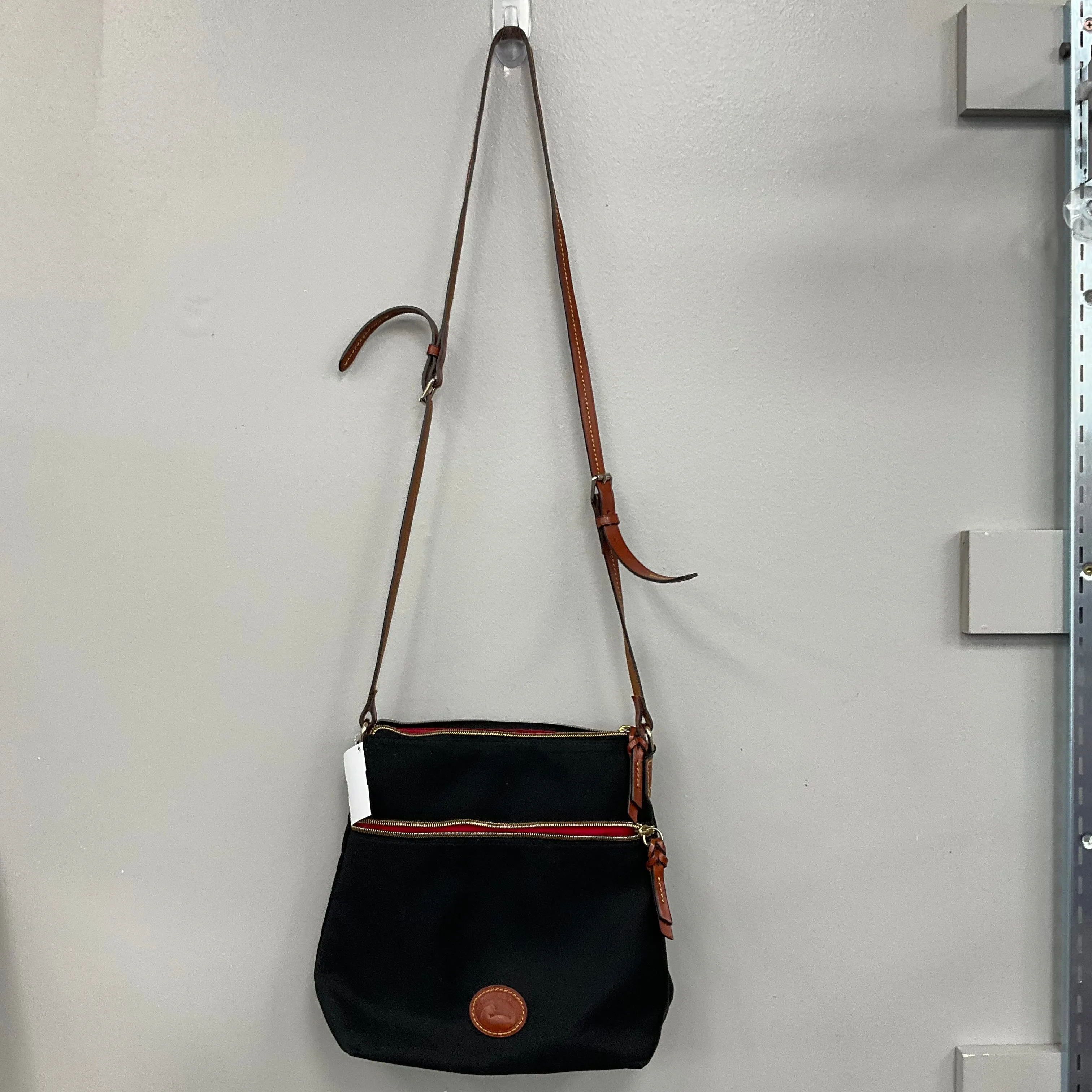 Crossbody Designer By Dooney And Bourke In Black, Size:Small