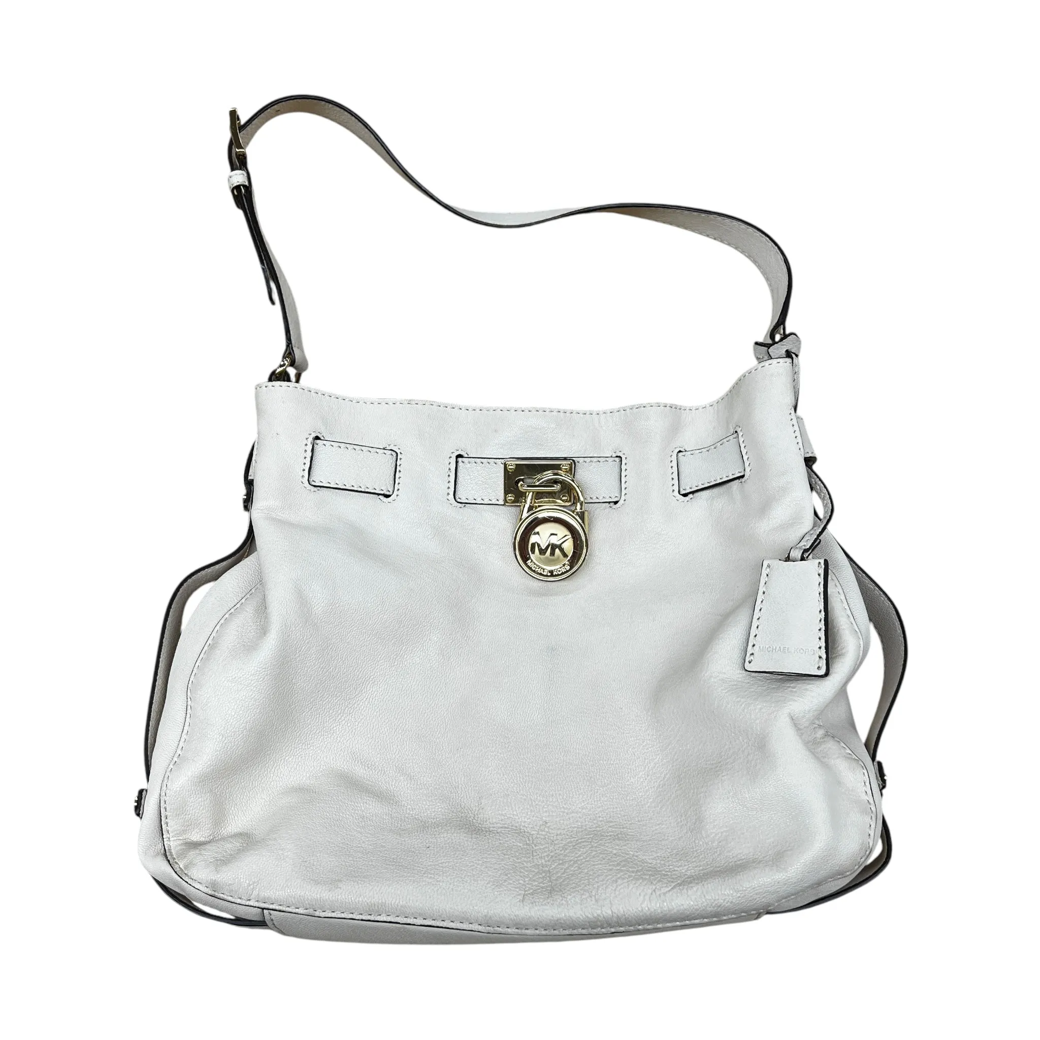 Crossbody Designer By Michael Kors In Tan, Size:Small