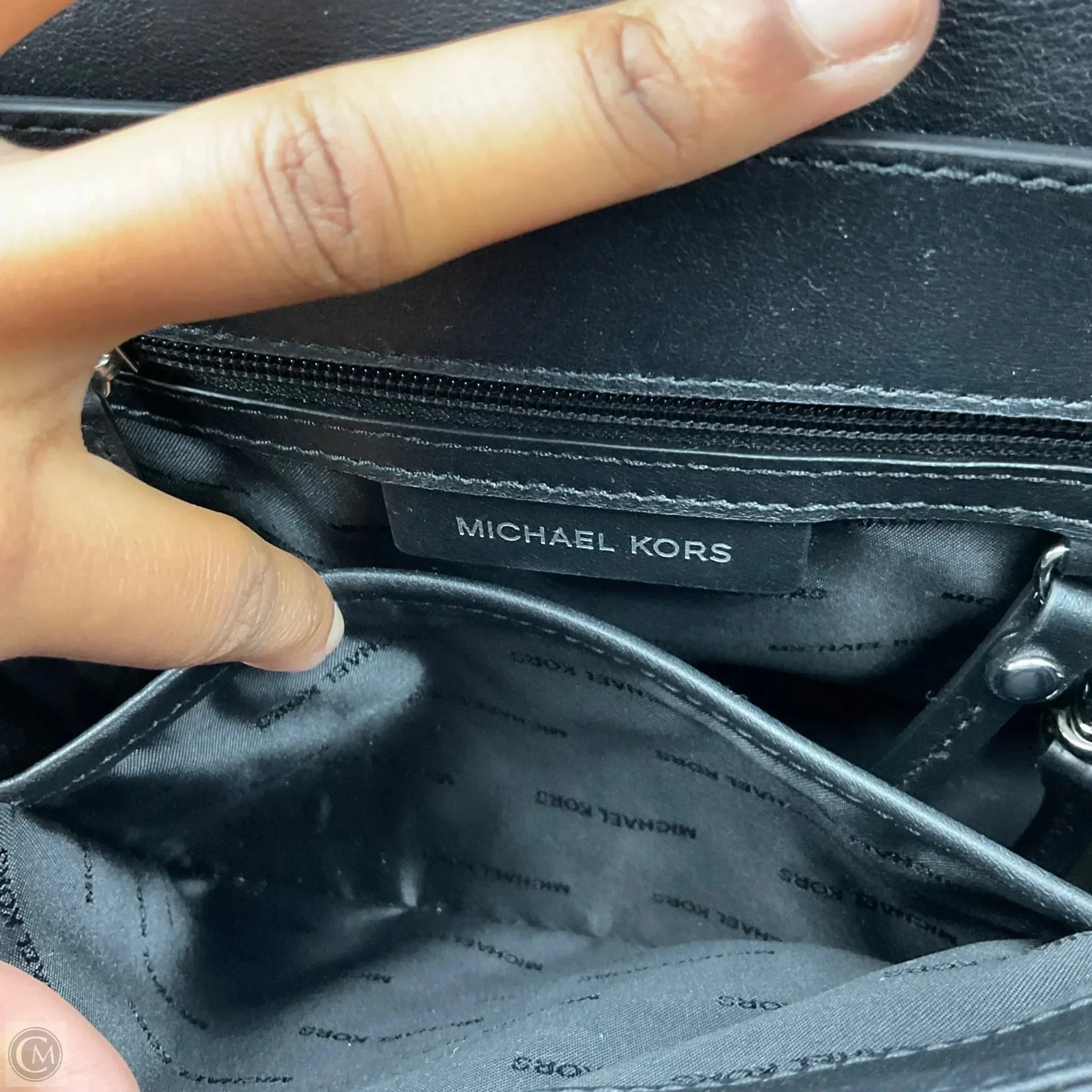 Crossbody Designer By Michael Kors, Size: Medium