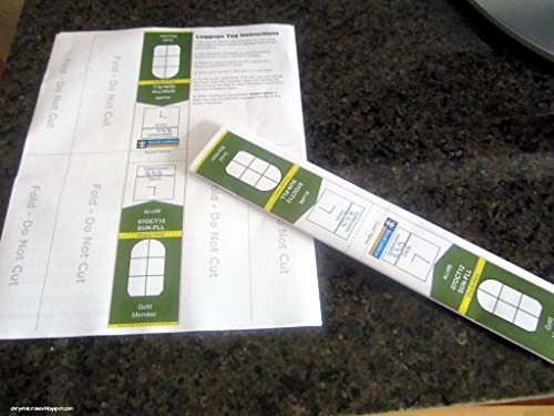 Cruise Luggage Tag Holder Zip Seal & Steel - Royal Caribbean & Celebrity Cruise (Clear - 8 Pack)