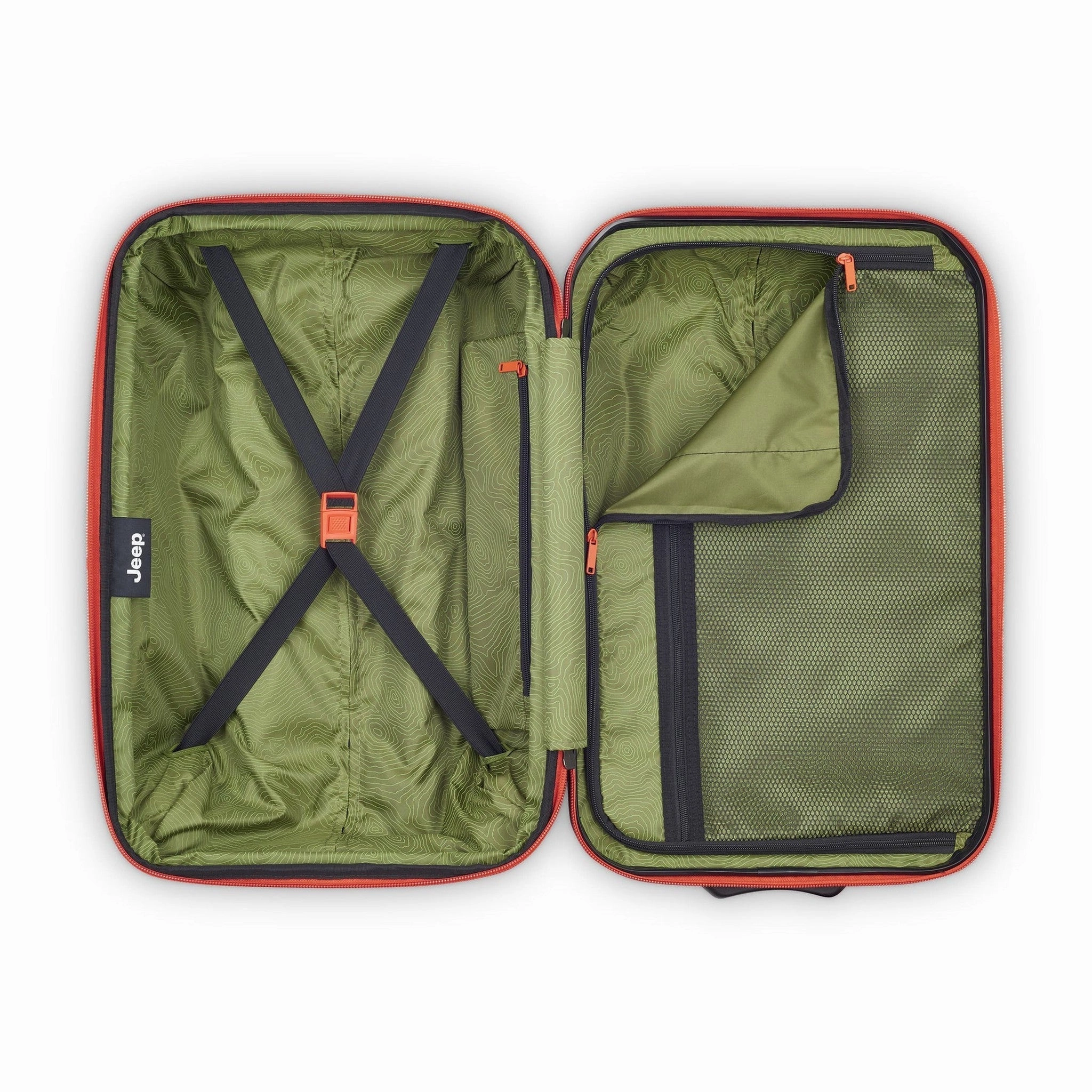Delsey Jeep JH003B 20" 2-Wheel Carry-On